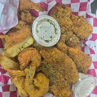Fish & Prawns Combo